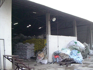 広東省にあるリサイクル工場